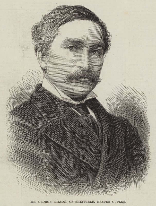 Il signor George Wilson, di Sheffield, maestro tagliatore da English School
