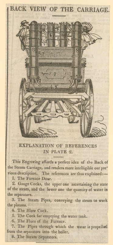 La nuova carrozza a vapore di Mr Gurney da English School