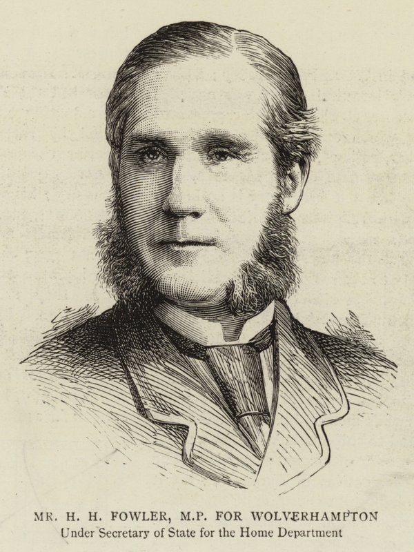 Mr H H Fowler, MP per Wolverhampton da English School