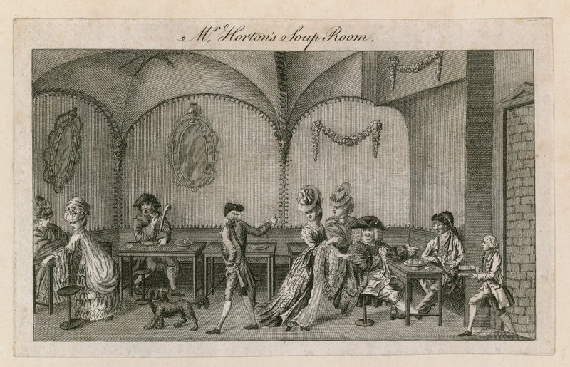 La sala della zuppa di Mr Horton da English School