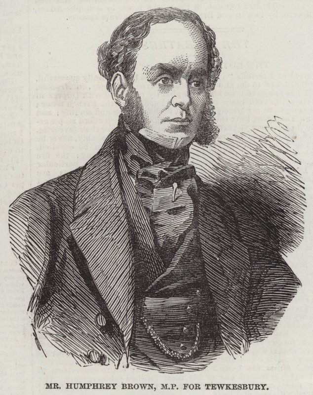 Il signor Humphrey Brown, MP per Tewkesbury da English School