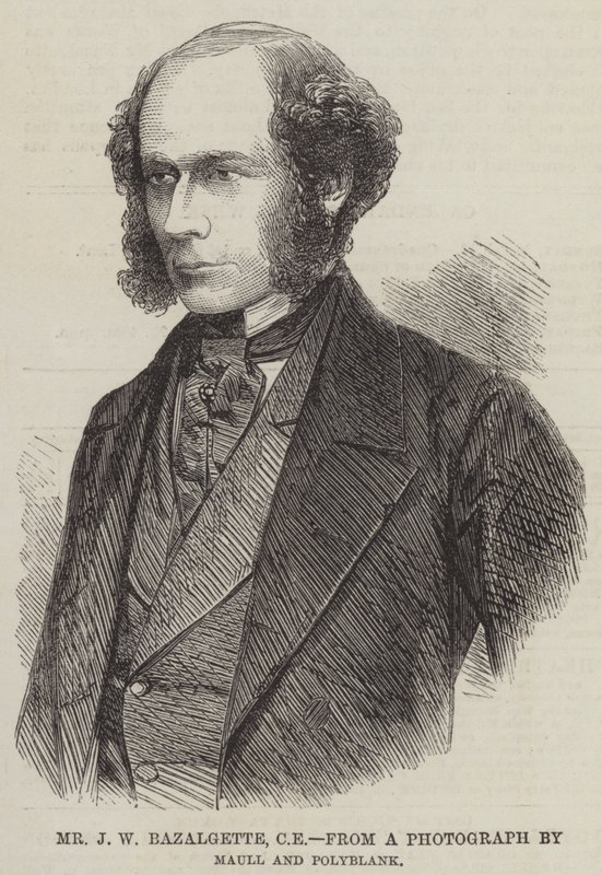 Il Signor J W Bazalgette, CE da English School