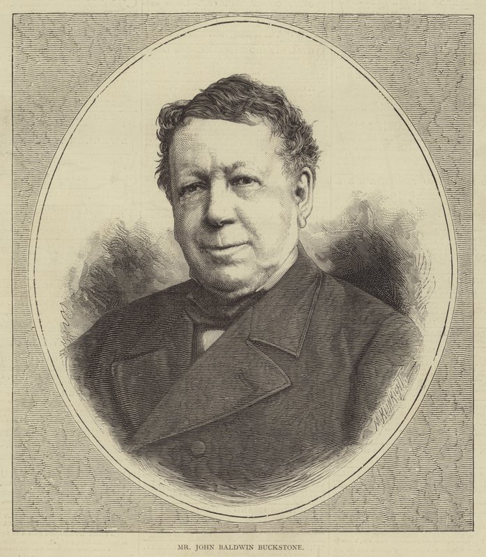Il signor John Baldwin Buckstone da English School