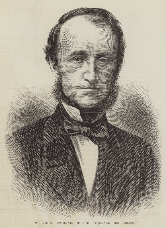 Mr John Lemoinne, del "Journal des Debats" da English School