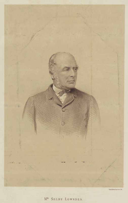 Mr Selby Lowndes (litografia) da English School