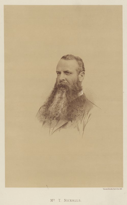 Mr T Nickalls (litografia) da English School