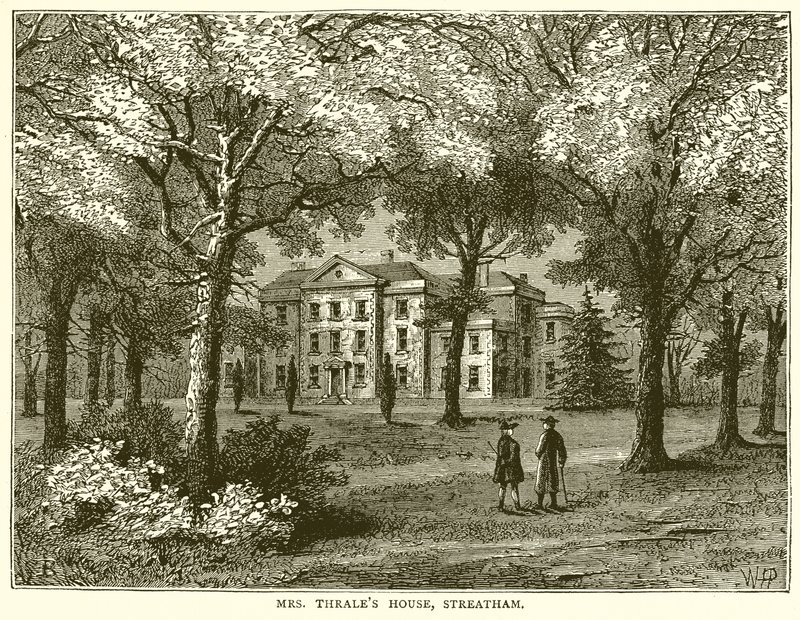 Casa della Signora Thrale, Streatham da English School
