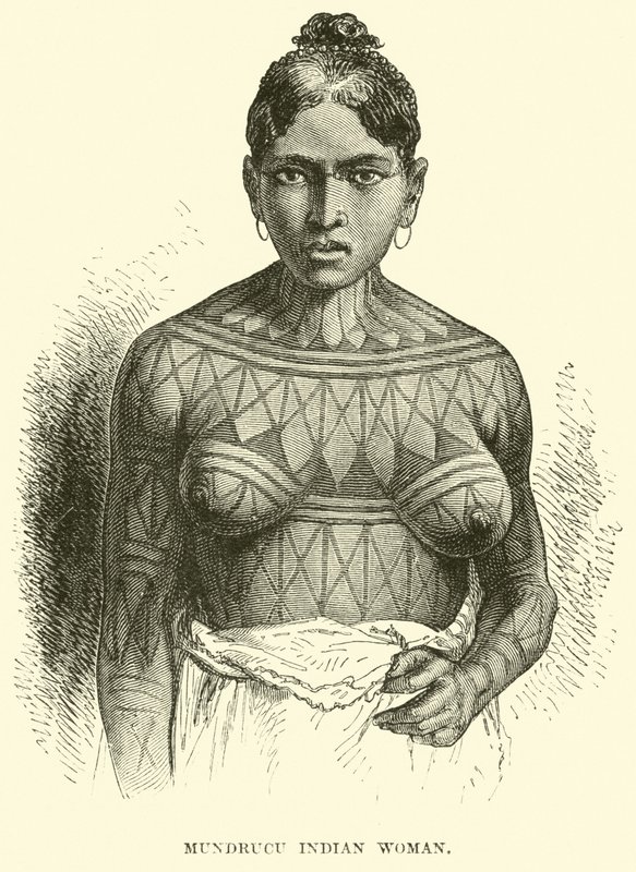 Donna indiana Mundrucu da English School