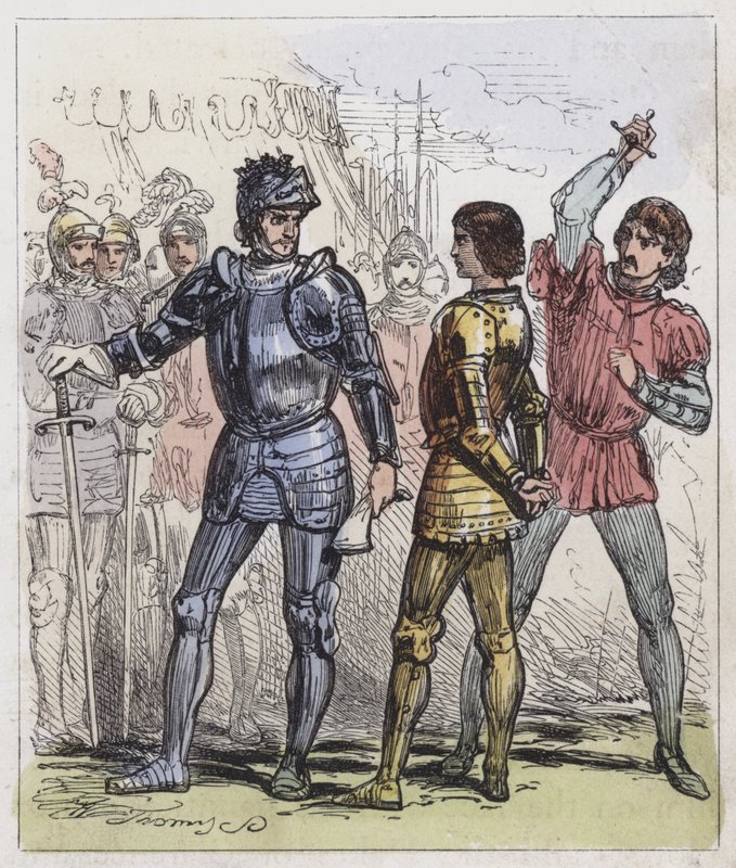 Omicidio del principe Edoardo a Tewkesbury da English School