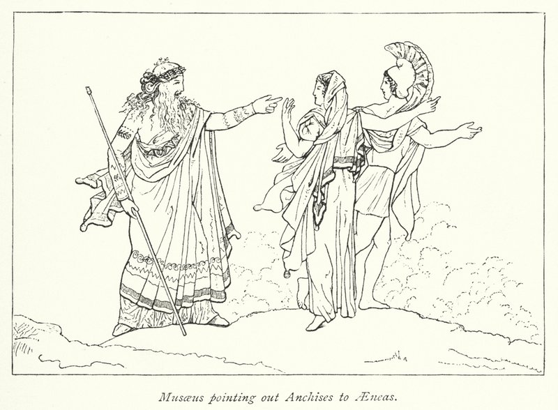 Museo indica Anchise ad Enea da English School