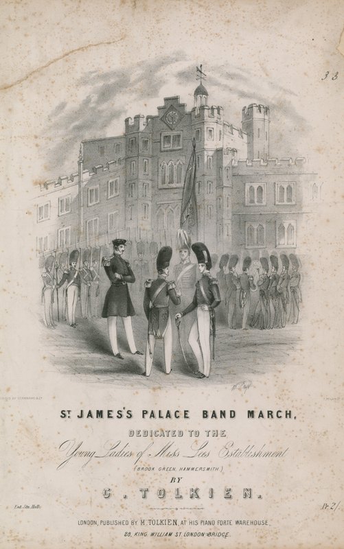 Partitura musicale per St James