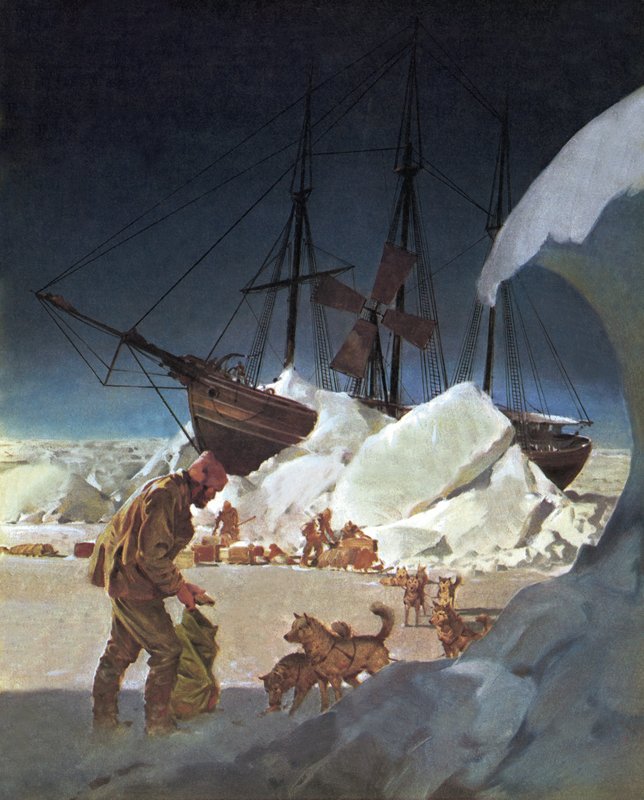 Nansen -- Conquistatore del ghiaccio artico da English School