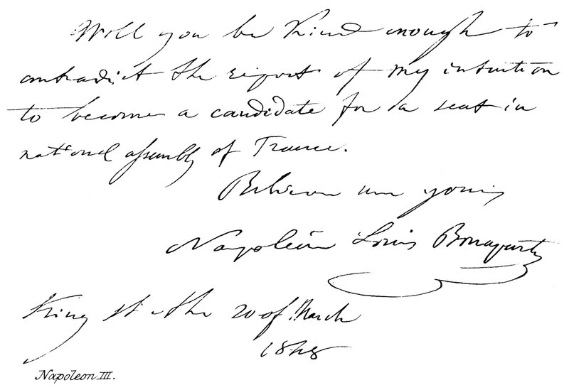 Napoleone III da English School