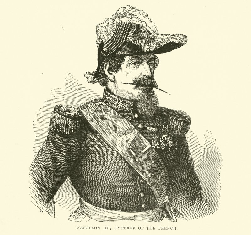 Napoleone III, imperatore dei francesi, luglio 1870 da English School