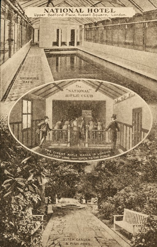 Hotel Nazionale, Upper Bedford Place, Russell Square, Londra da English School