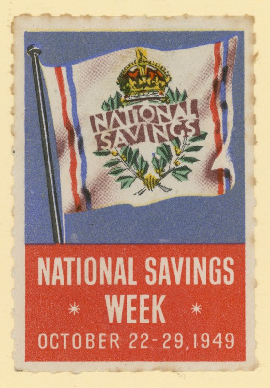 Settimana del Risparmio Nazionale, 22-29 ottobre 1949 da English School