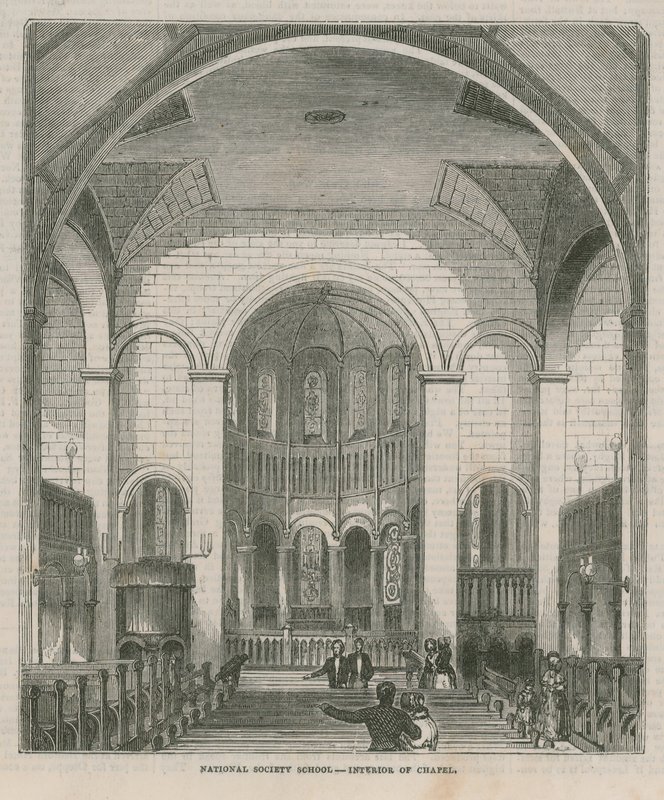 Società Nazionale - interno della cappella da English School