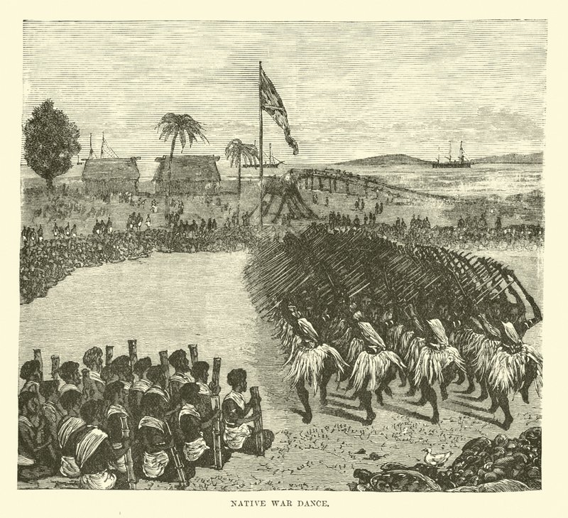 Danza di Guerra Nativa da English School