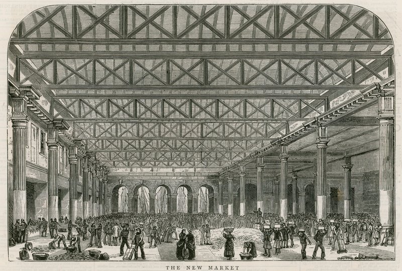 Nuovo mercato di Billingsgate da English School