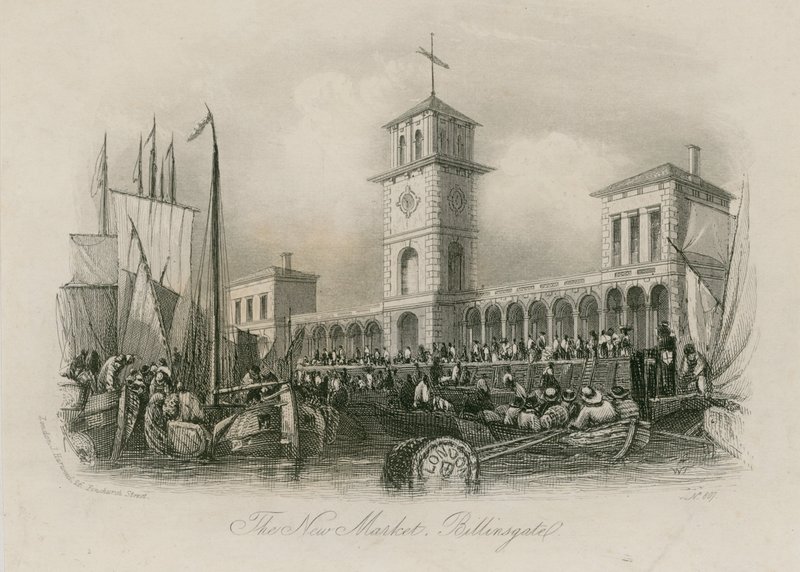 Nuovo mercato di Billingsgate da English School