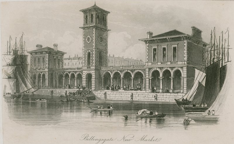 Nuovo mercato di Billingsgate da English School