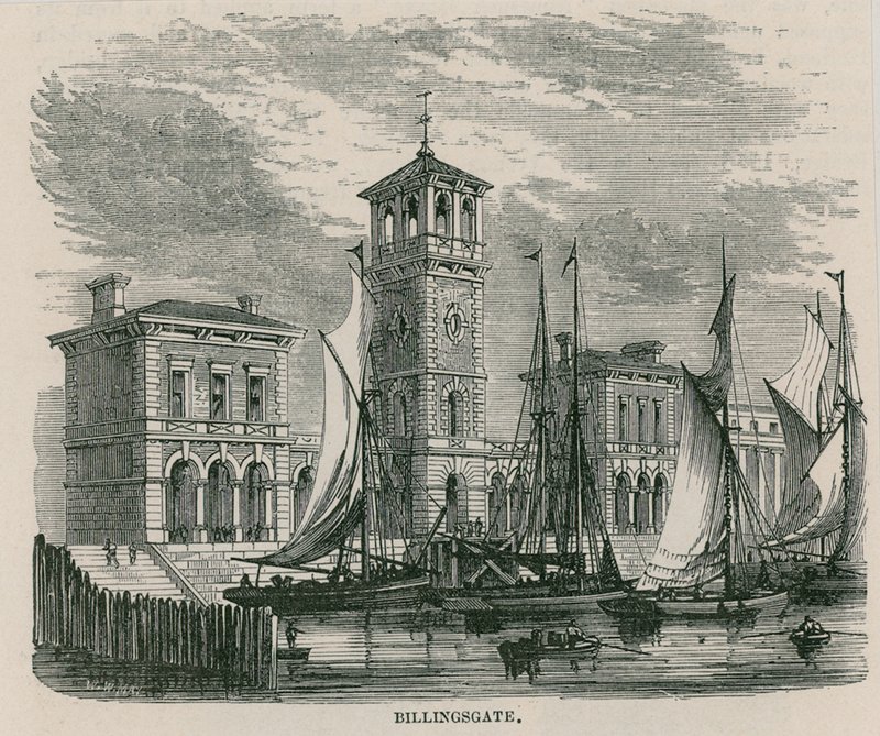 Nuovo mercato di Billingsgate da English School