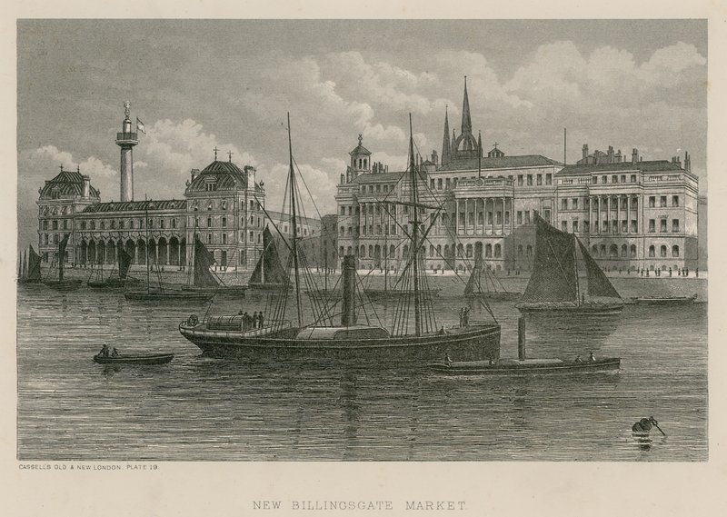 Nuovo mercato di Billingsgate da English School