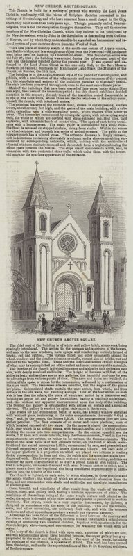 Nuova Chiesa, Argyle-Square da English School
