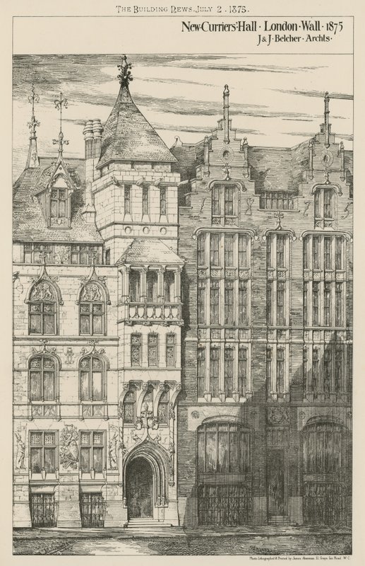 Nuova Curriers Hall, London Wall da English School