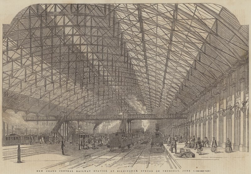 Nuova Stazione Ferroviaria Grand Central, a Birmingham, inaugurata giovedì da English School