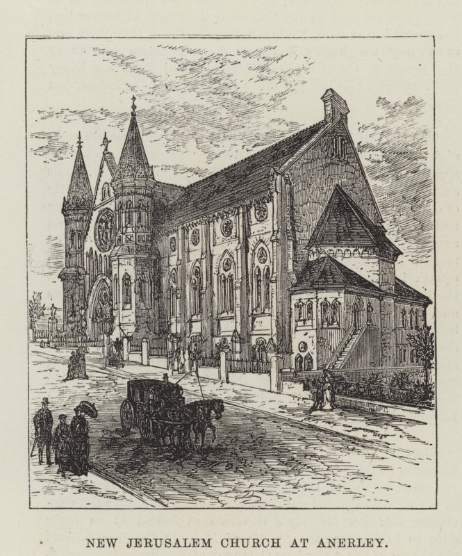 Nuova Chiesa di Gerusalemme ad Anerley da English School