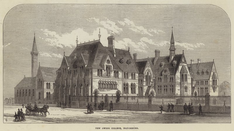 Nuovo Owens College, Manchester da English School