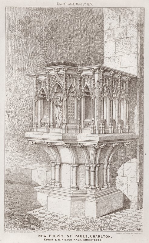 Nuovo pulpito, St Paul