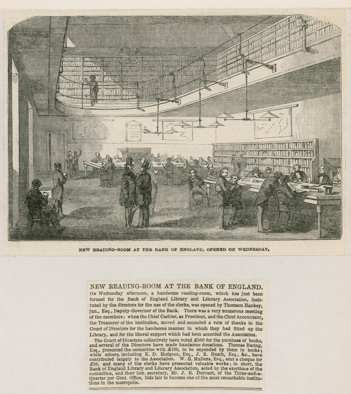 Nuova Sala di Lettura alla Banca d