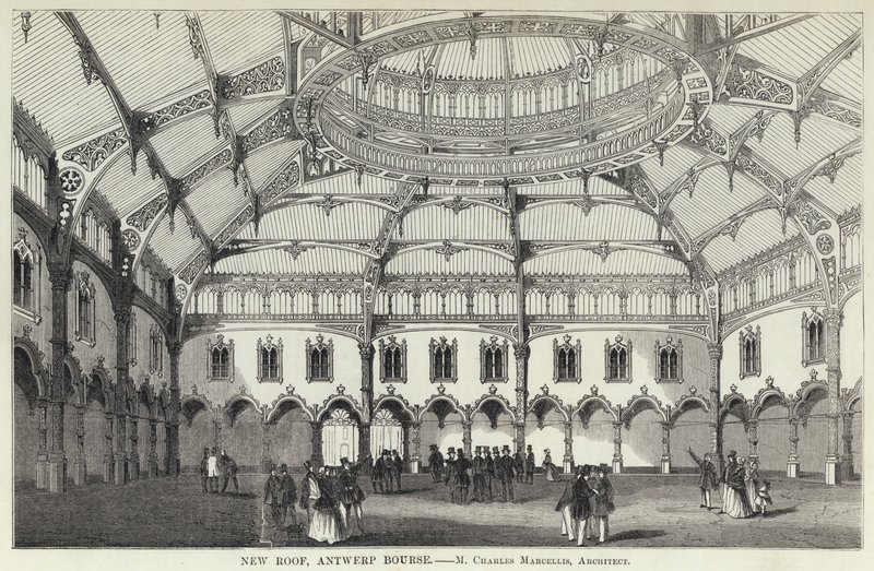 Nuovo tetto, Borsa di Anversa da English School