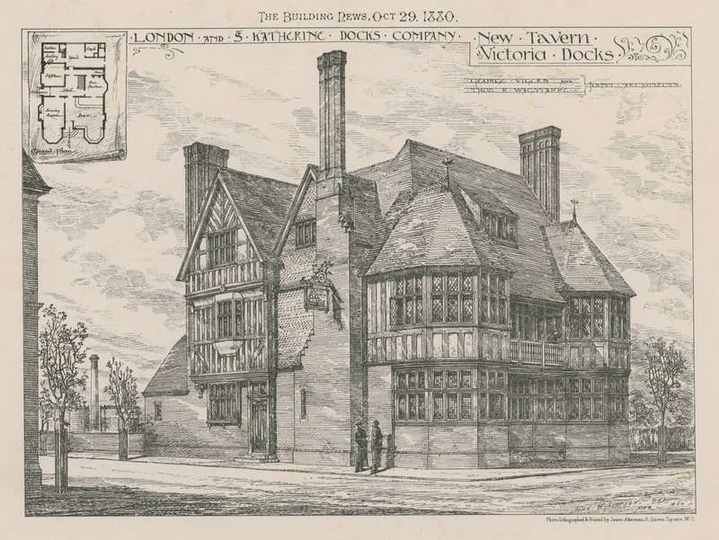 New Tavern, Victoria Docks da English School