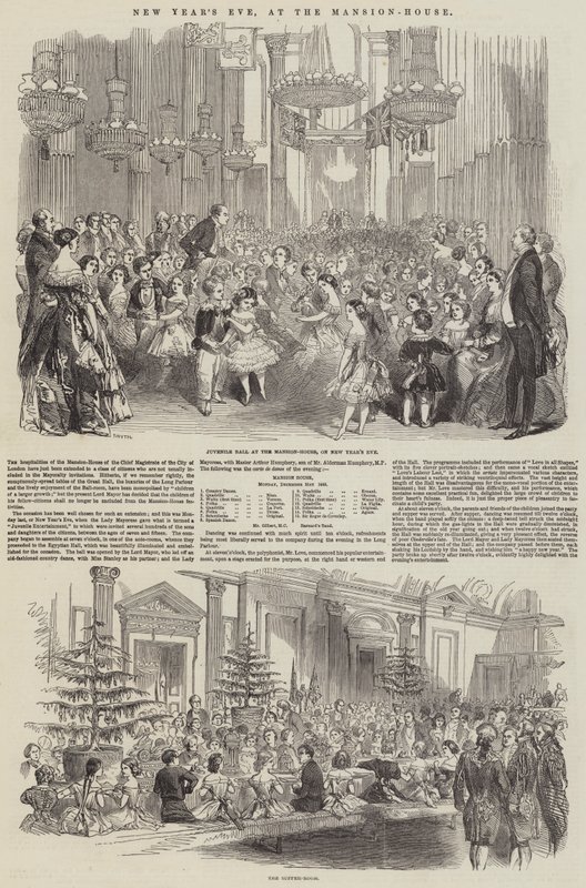 La vigilia di Capodanno, alla Mansion-House da English School