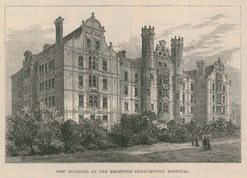 Nuovo edificio al Brompton Consumption Hospital, Londra da English School