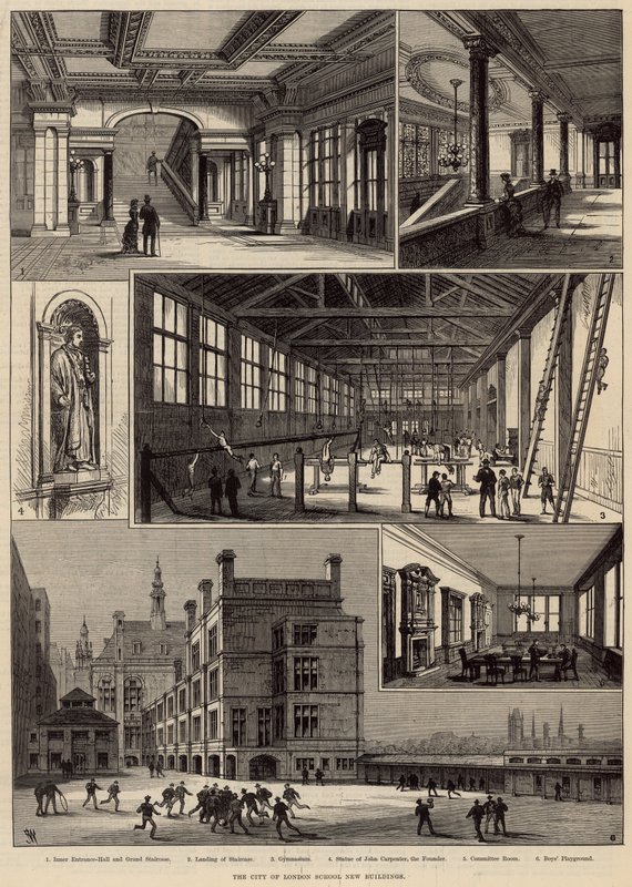 Nuovi edifici della City of London School da English School