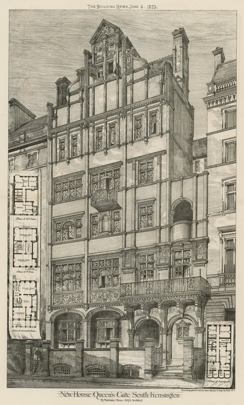 Nuova casa, Queens Gate, South Kensington, Londra da English School
