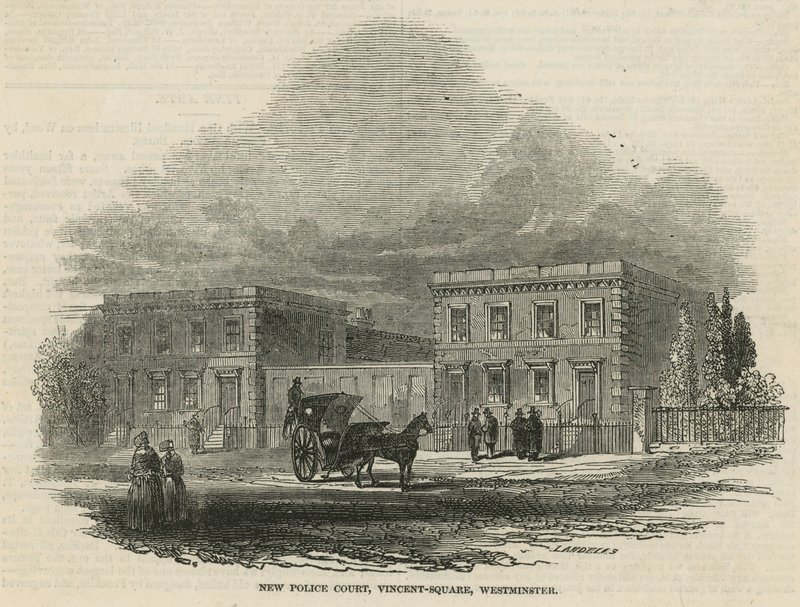 Nuovo tribunale di polizia in Vincent Square da English School
