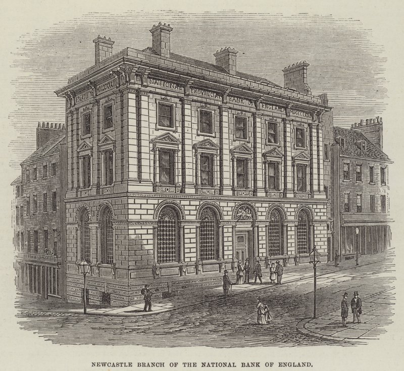 Filiale di Newcastle della Banca Nazionale d