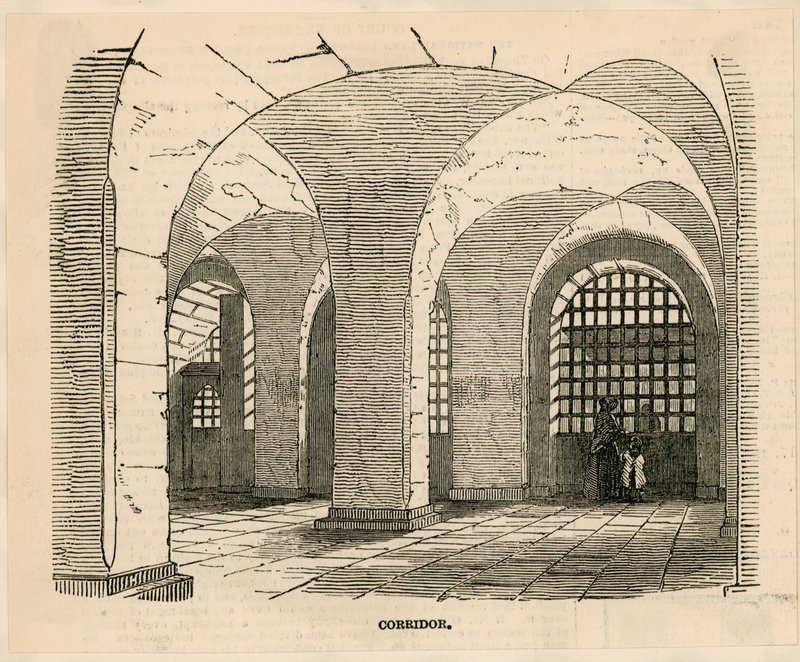 Prigione di Newgate - Corridoio da English School