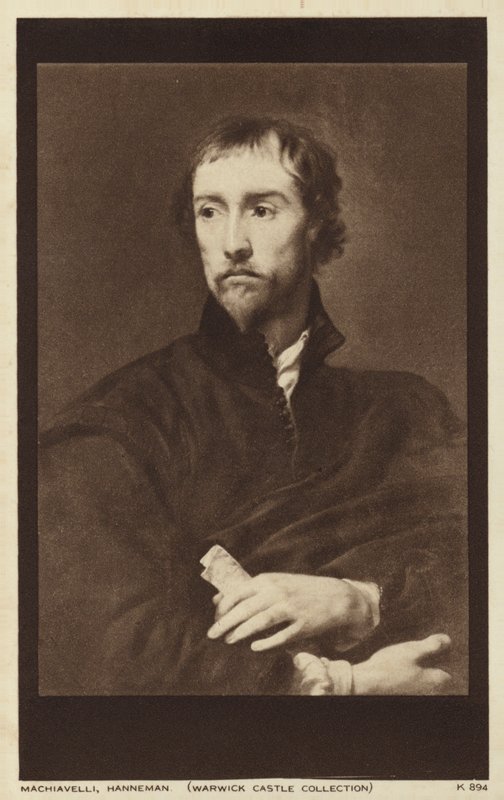Niccolò Machiavelli, diplomatico, politico, filosofo e scrittore italiano da English School