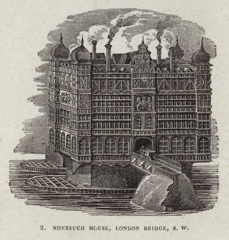 Nonesuch House sul Ponte di Londra da English School
