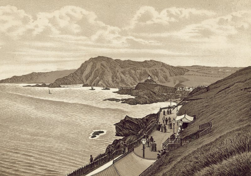 North Devon: Lantern Hill e Hillsboro, East Parade da English School