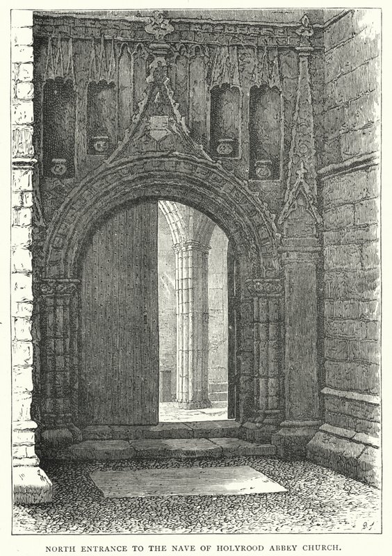 Ingresso Nord alla Navata della Chiesa dell