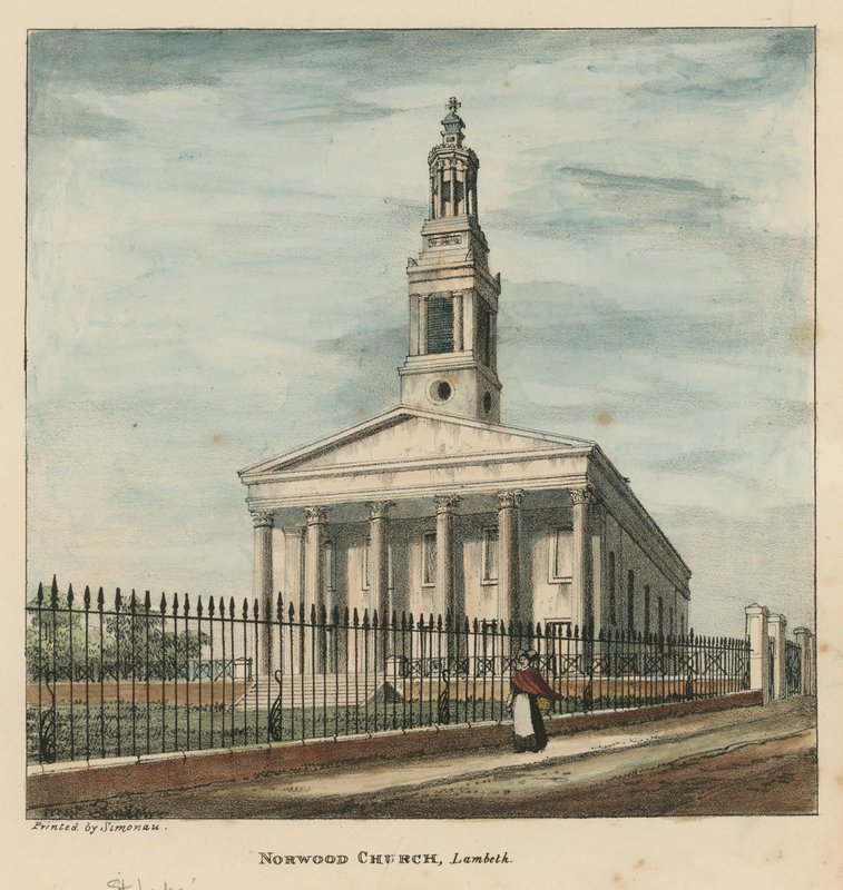 Chiesa di Norwood, Lambeth, Londra da English School