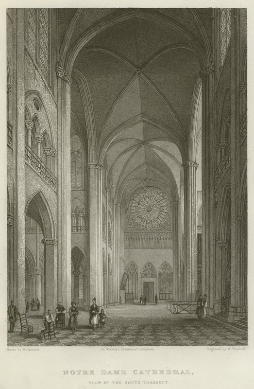 Cattedrale di Notre Dame, Vista del Transetto Sud da English School