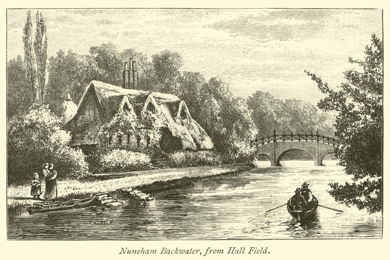 Nuneham Backwater, da Hall Field da English School